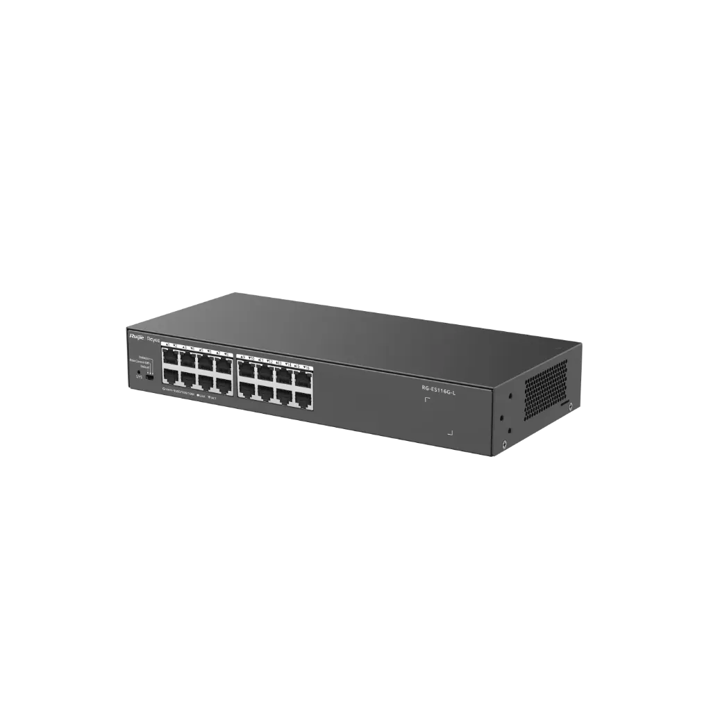 [RG-ES116G-L] Ruijie Reyee, Switch, RG-ES116G-L, 16-Port 1G