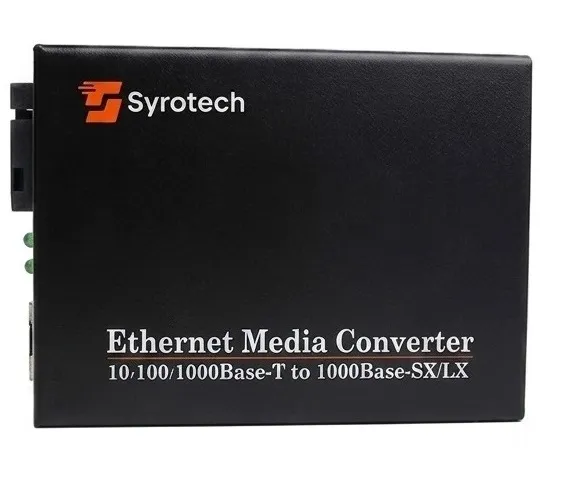 [GOMC-BI5312-20] Syrotech Media Converter Bidirectional (A-B) 10/100/1000M