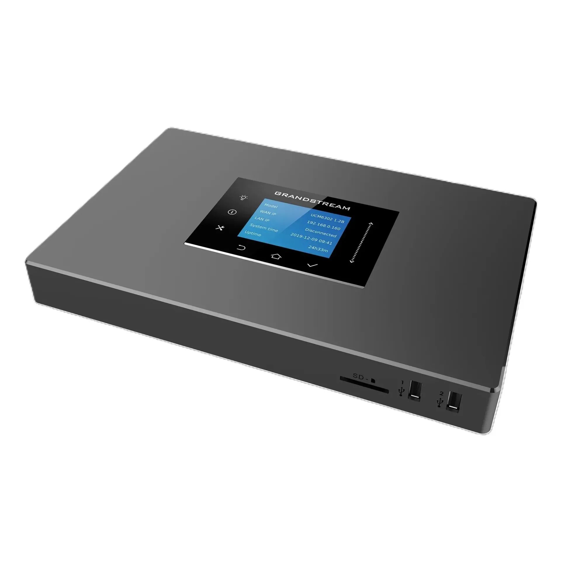 [UCM6302] Grandstream , IP PBX, UCM6302, 2 FXS/FXO Ports, 1000 Users