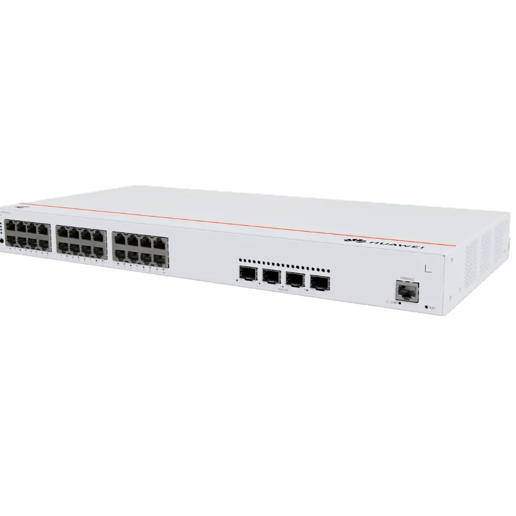 [HW-S310-24P4X] HUAWEI eKit S310-24P4X Switch 24 x 10/100/1000BASE-T ports, 4 x 10GE SFP+ ports | AC power supply | PoE+