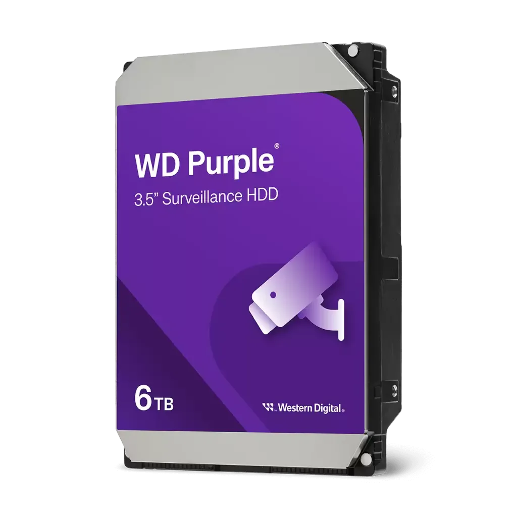 WD Purple Surveillance HDD 6TB