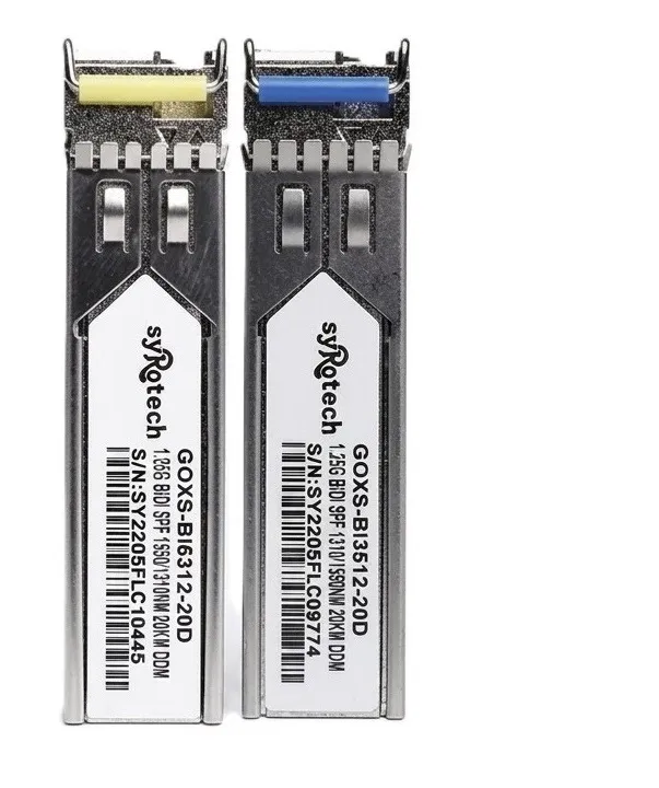 [GOXS-BI3512-20 AND GOXS-BI5312-20] Syrotech SFP SC-SC 1G 20KM (PAIR)