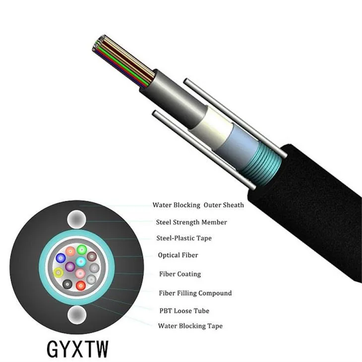 Fiber Optic Cable GYXTW  6-Core 1000M