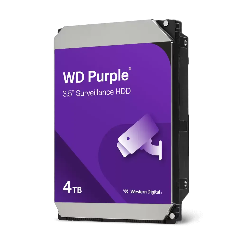 WD Purple Surveillance HDD 4TB