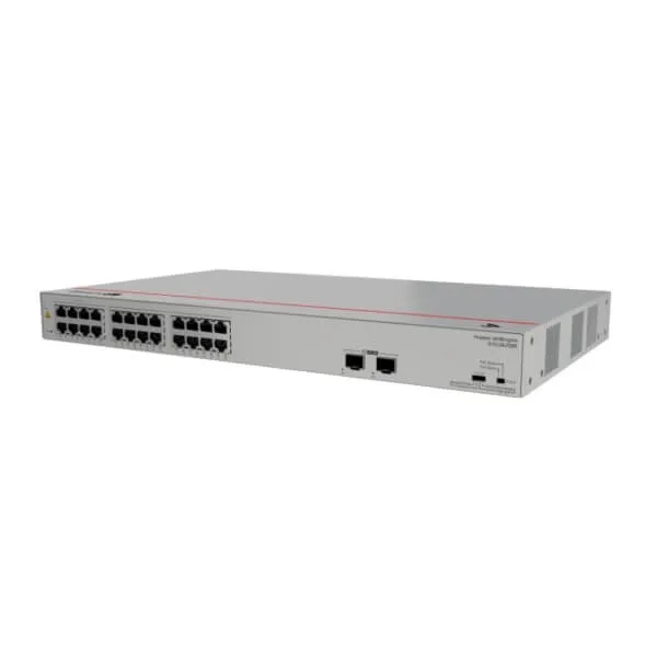 [HW-S110-24LP2SR] Huawei eKit Switch S110-24LP2SR, 24x 10/100/1000BASE-T Ports, 2x 1G GE SFP Ports, PoE+