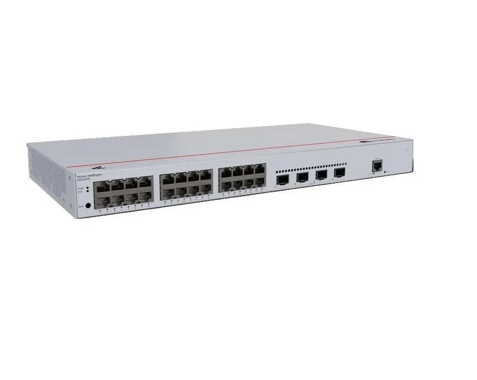 [HW- S220-24T4X] Huawei eKit Managed Switch S220-24T4X,  24x 10/100/1000BASE-T Ports, 4x 10G SFP+ Ports