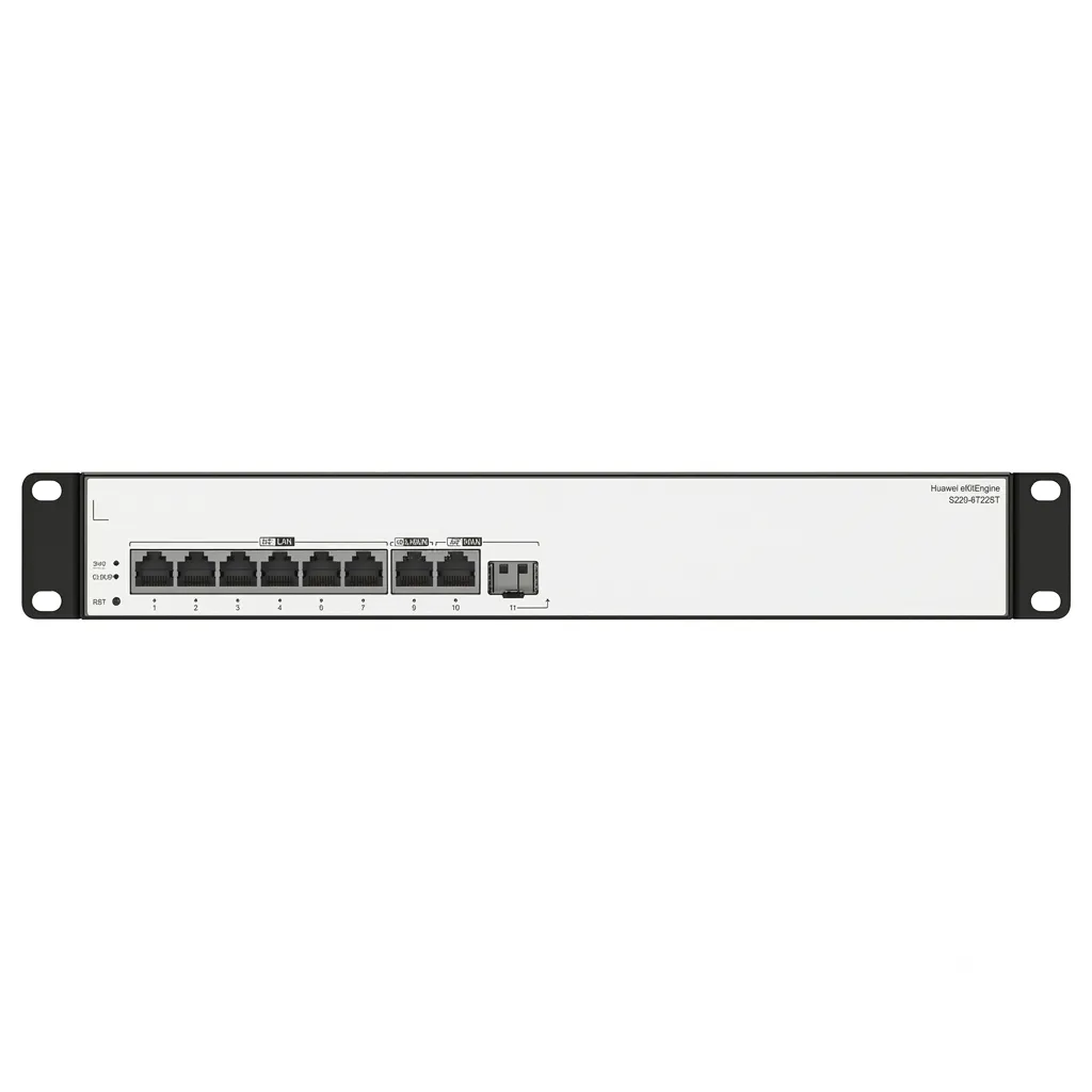 [HW-S380-H8T3ST] Huawei eKit, Gateway, eKitEngine S380-H8T3ST, 2x 1G WAN / 1x 1G SFP WAN / 8x 1G LAN