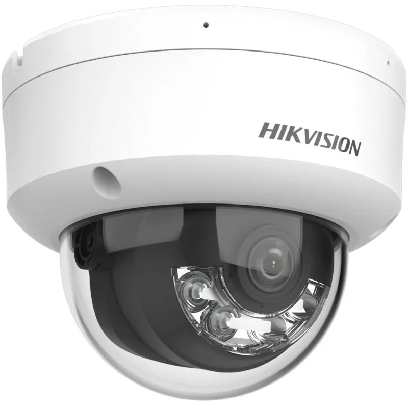 Hikvision 6 MP Dual Light Motion 2.0 Fixed Dome Network Camera
