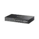 TP-Link Managed Switch ES220GP, 18 ports 10/100/1000 Mbps RJ45 ports (16 PoE+), 2 Gigabit SFP slots, PoE