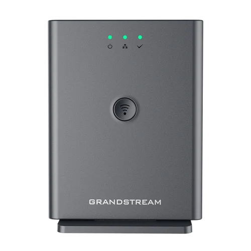 Grandstream, DECT VoIP Base Station, DP752, 10 SIP Accounts, 5 Concurrent Calls, Up to 5 Handsets, 1x 10/100 LAN Port with PoE