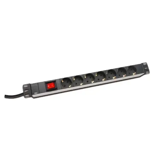 [CA0208] INVO Power Distribution Unit 16 A, 250 V 8 Outlets -Switch ON/Off