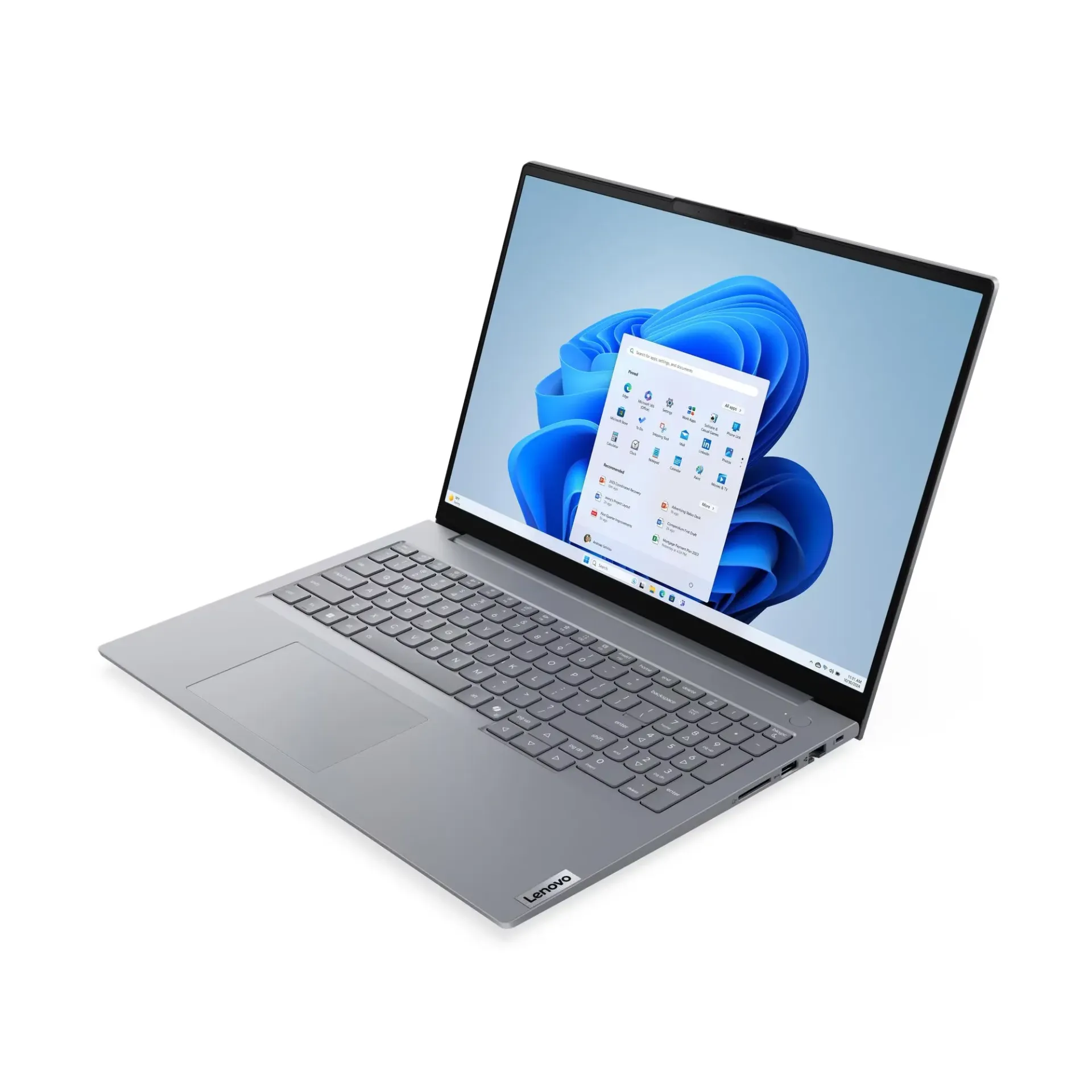 Lenovo Laptop ThinkBook 16 G9 IRL, Intel Core 5 210H, 16GB DDR5 RAM, 512GB NVMe SSD, 16" WUXGA Display, 1x LAN Port 10/100/1000