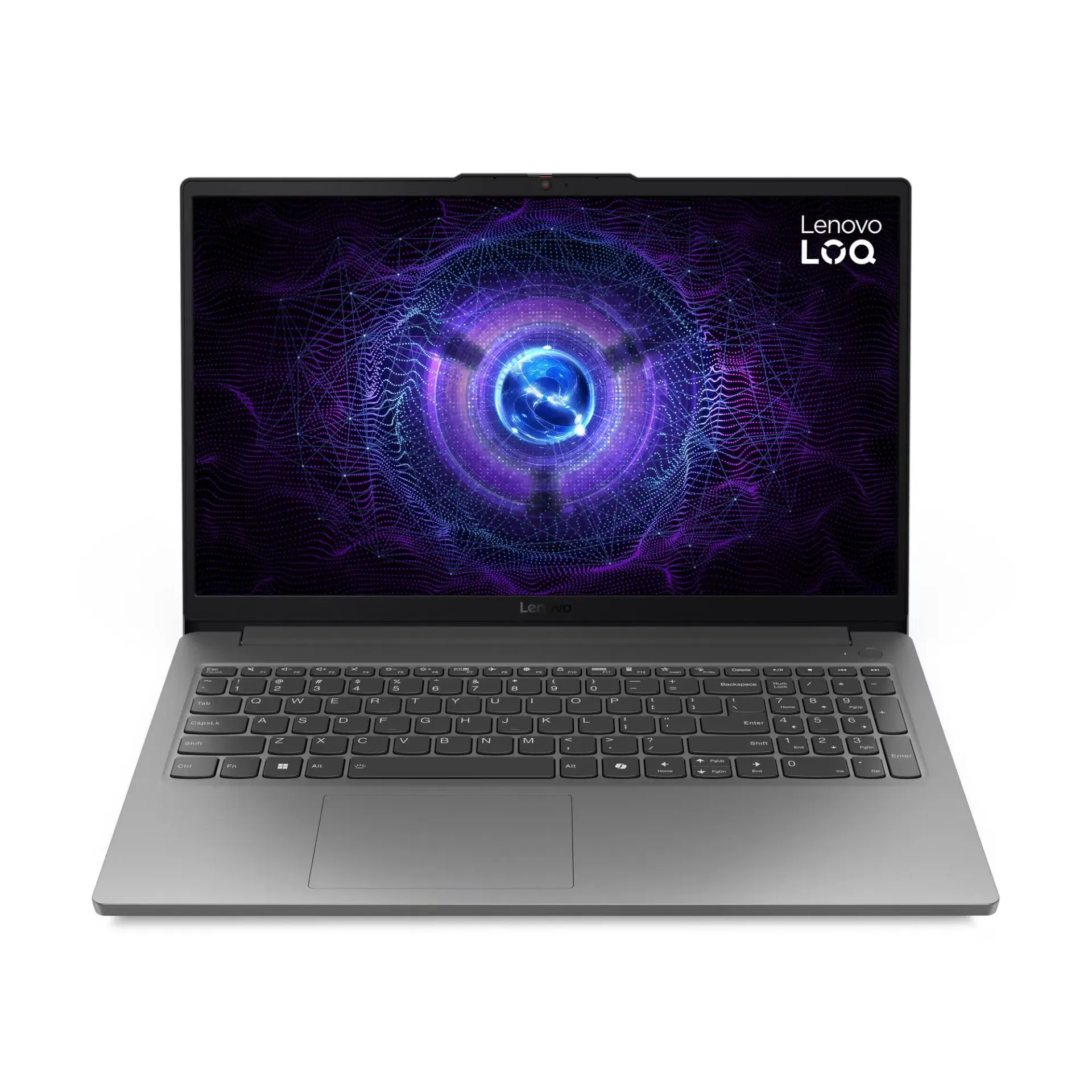 Lenovo Laptop LOQ 15IAX9E, 15.6" FHD 144Hz, Intel Core i7-12650HX, 16GB RAM, 512GB NVMe SSD, NVIDIA GeForce RTX 4050 6GB, 1 x RJ-45 LAN Port (10/100/1000)