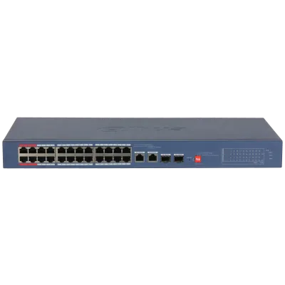 DAHUA 26-Port Cloud Managed Switch with 24-Port PoE (240W)