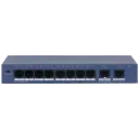 DAHUA 10-Port Unmanaged Switch with 8-Port PoE (60W)