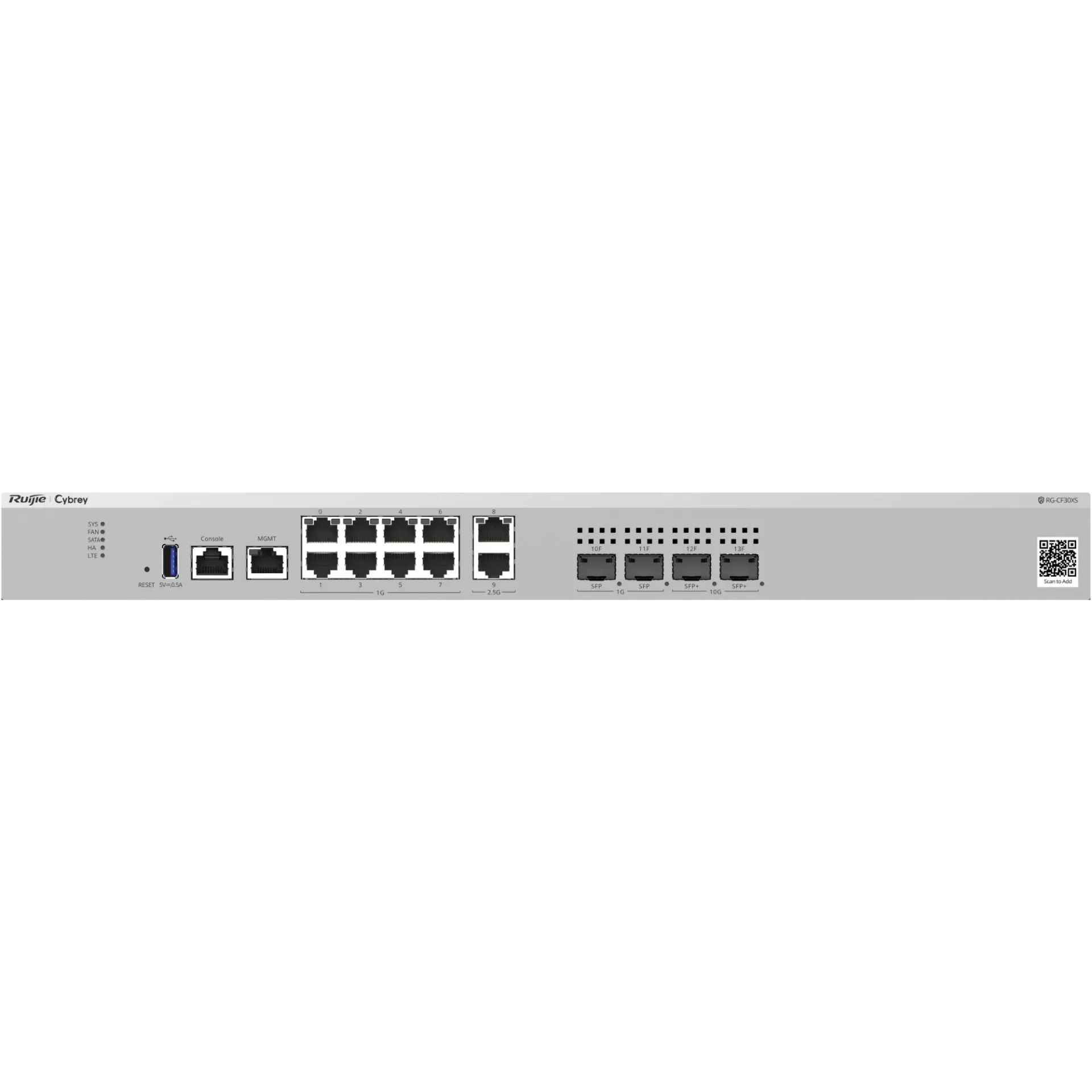 Ruijie RG-CF30XS-1.3G Comprehensive Security Firewall License 1-Year